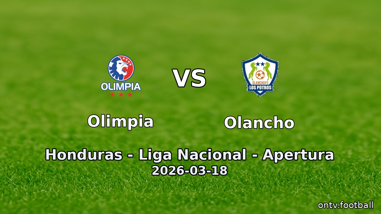 Olimpia vs Olancho