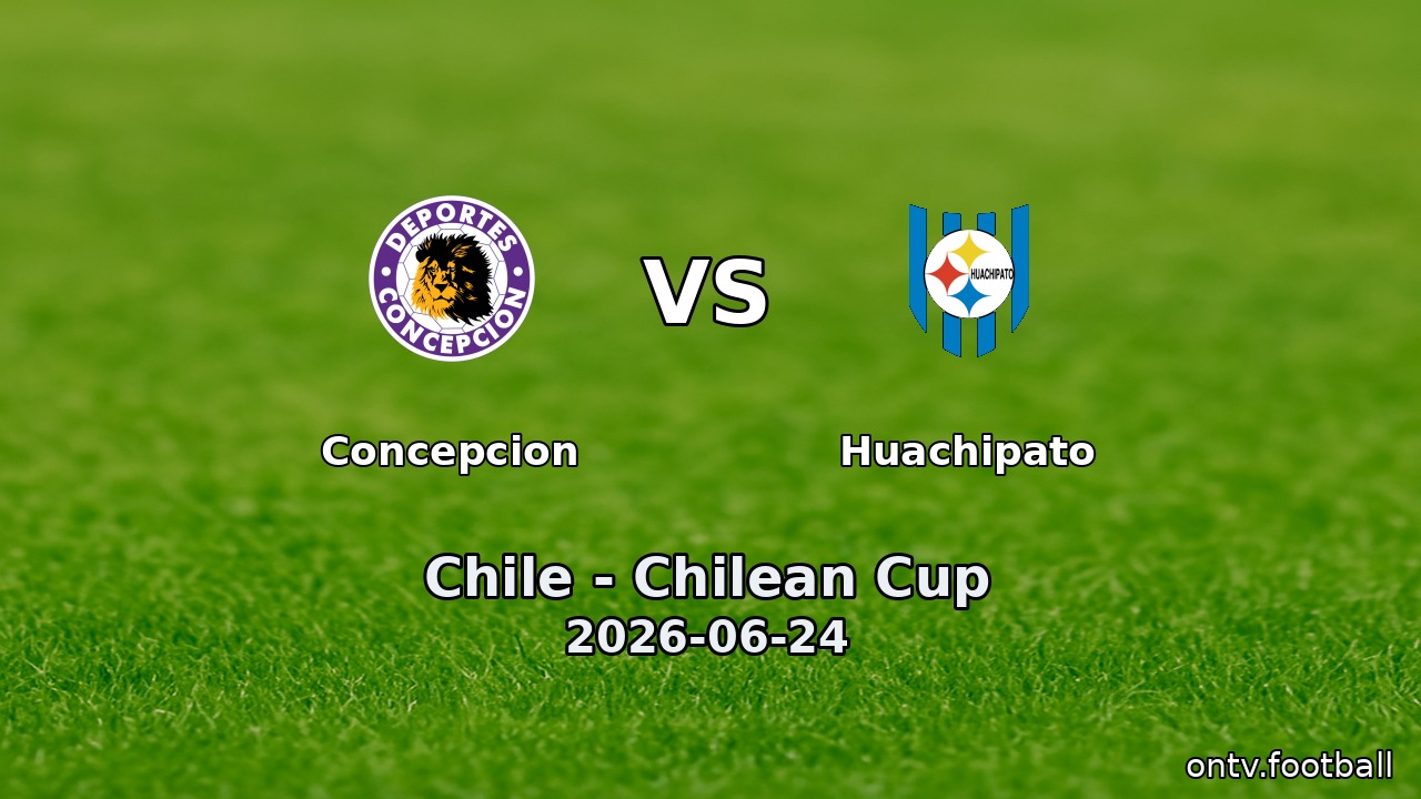Concepcion vs Huachipato
