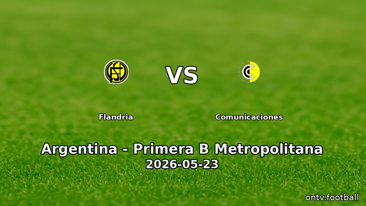 Flandria vs Comunicaciones