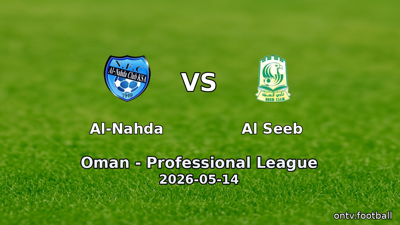 Al-Nahda vs Al Seeb
