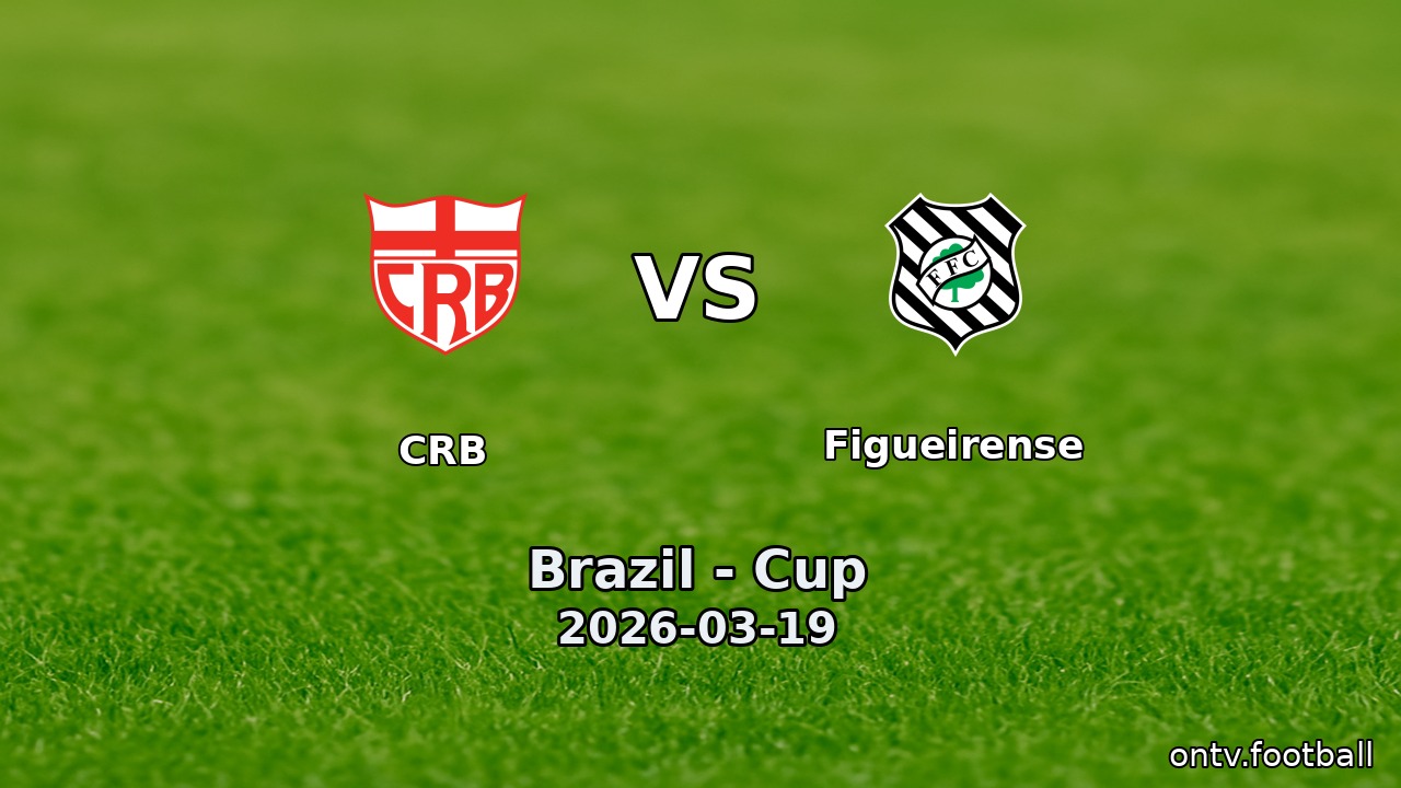 CRB vs Figueirense