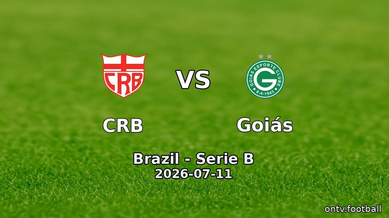 CRB vs Goiás