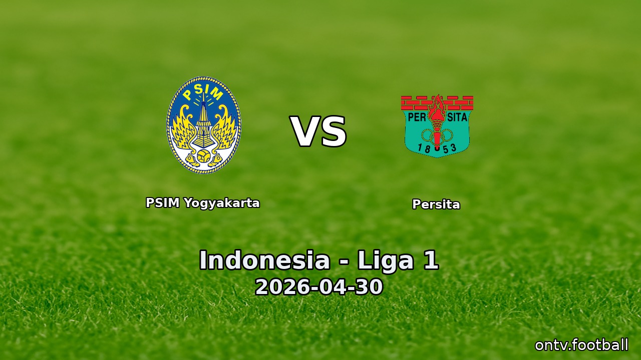 PSIM Yogyakarta vs Persita