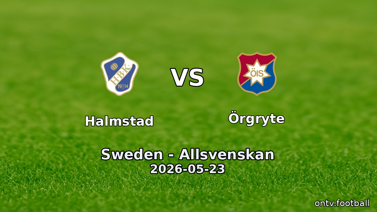 Halmstad vs Örgryte