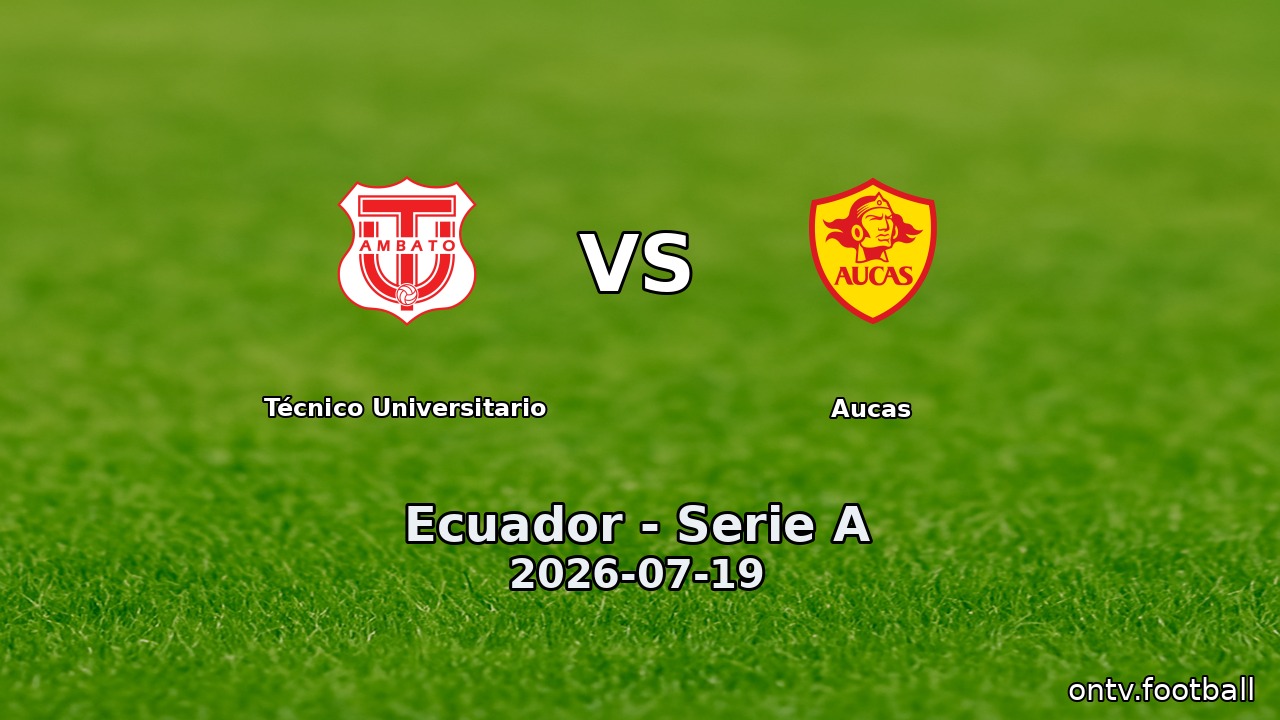 Técnico Universitario vs Aucas