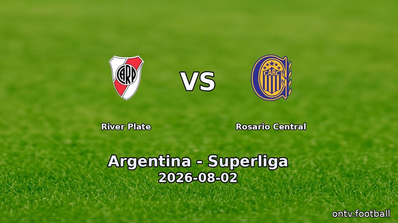 River Plate vs Rosario Central