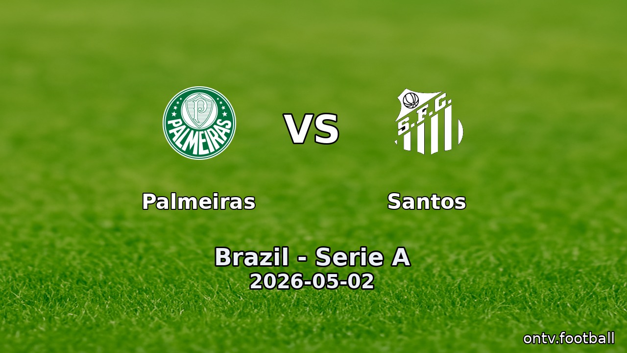 Palmeiras vs Santos