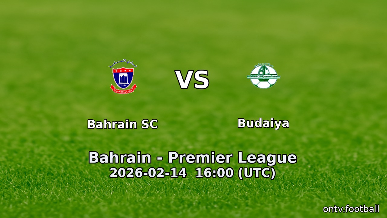 Bahrain SC vs Budaiya