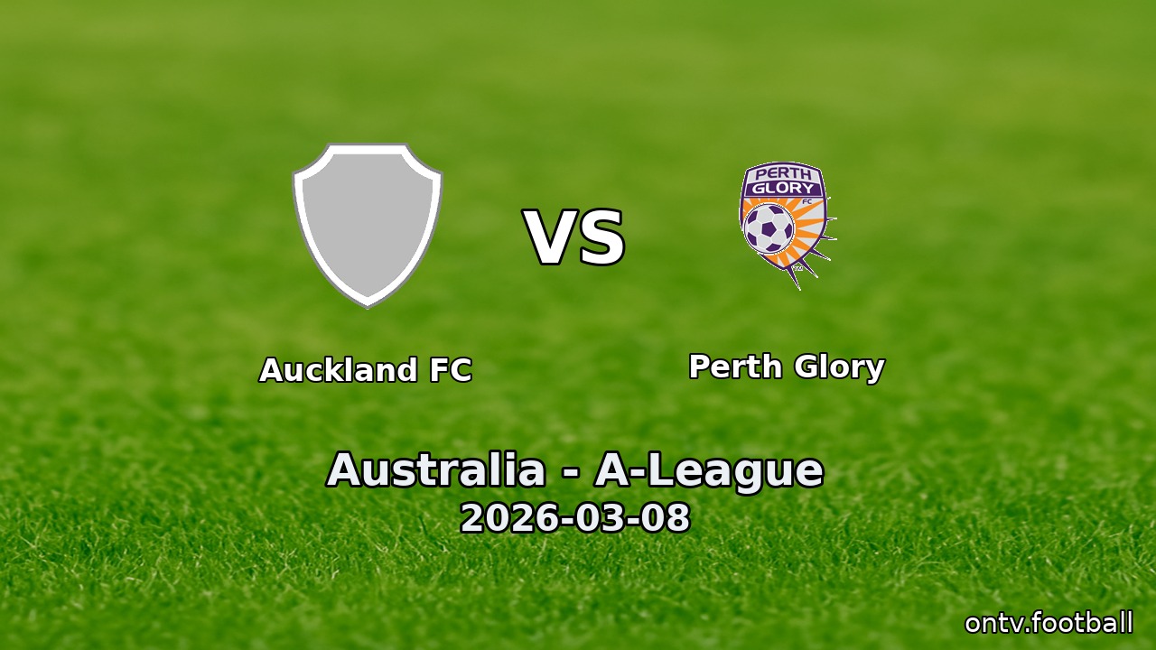 Auckland FC vs Perth Glory