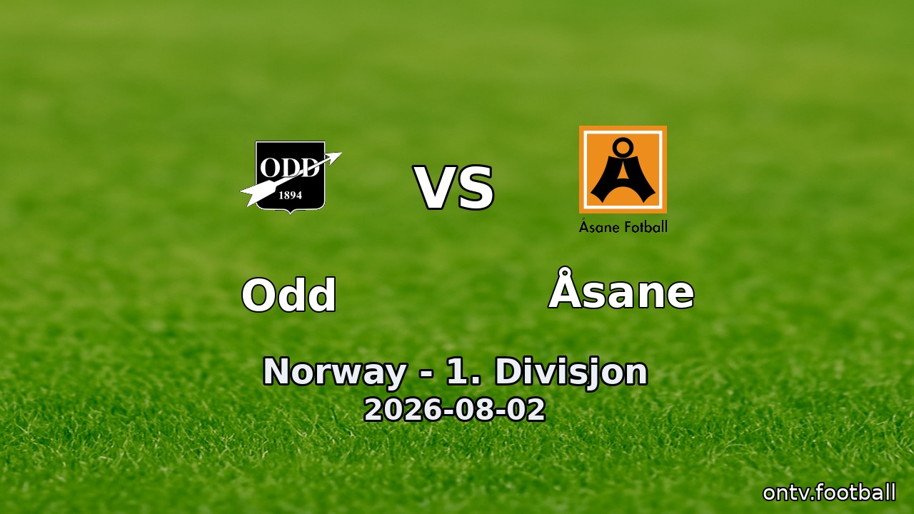 Odd vs Åsane