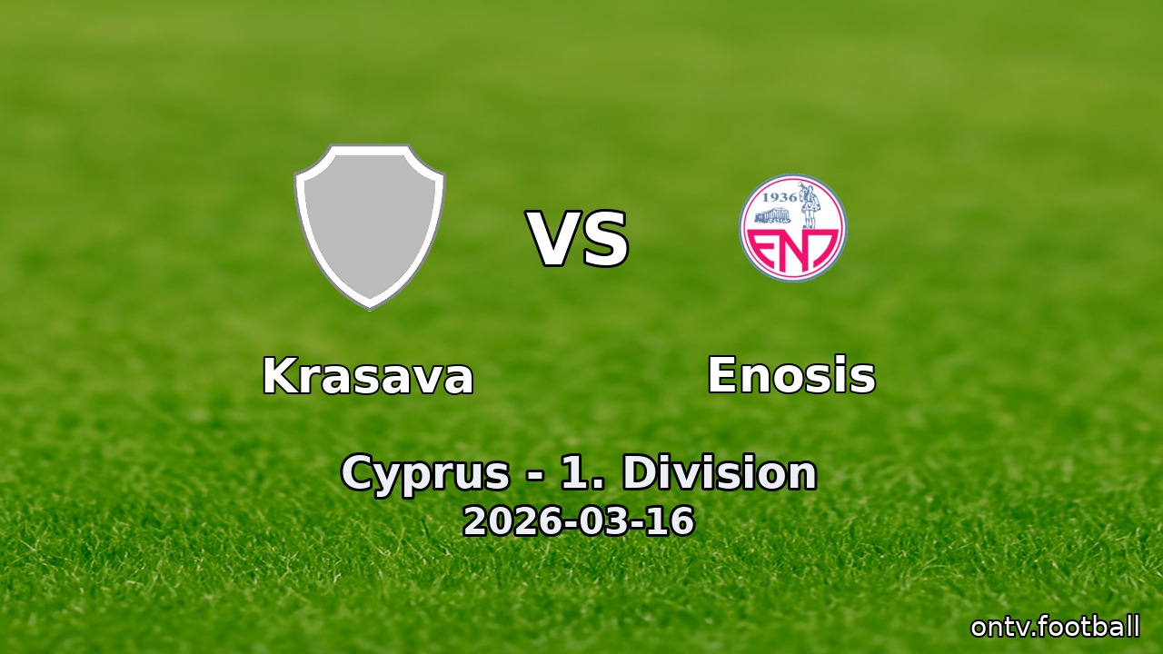 Krasava vs Enosis