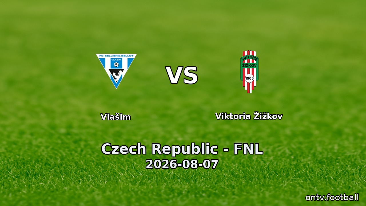 Vlašim vs Viktoria Žižkov