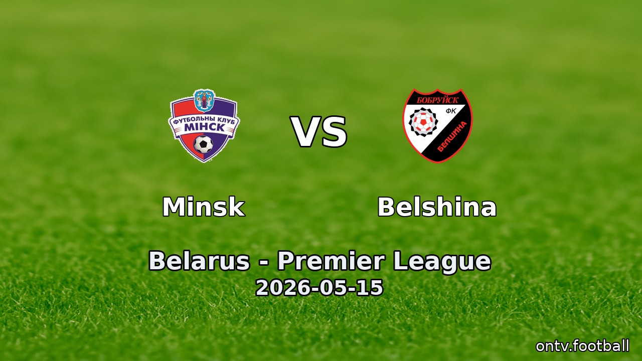 Minsk vs Belshina