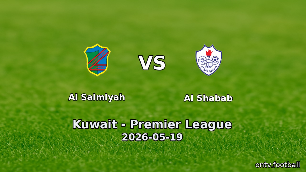 Al Salmiyah vs Al Shabab