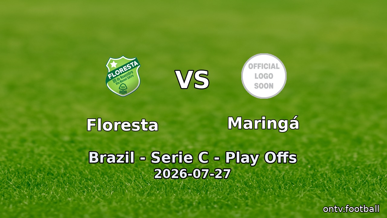 Floresta vs Maringá