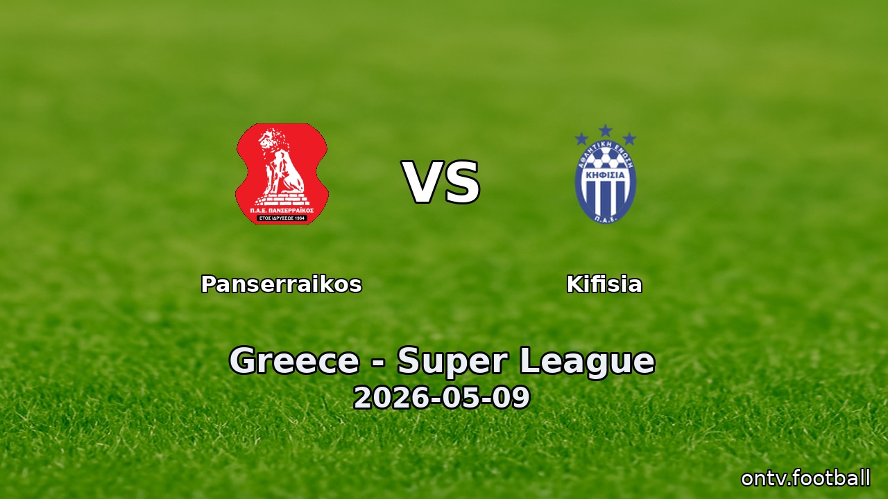 Panserraikos vs Kifisia