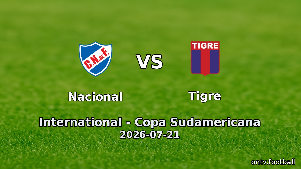 Nacional vs Tigre