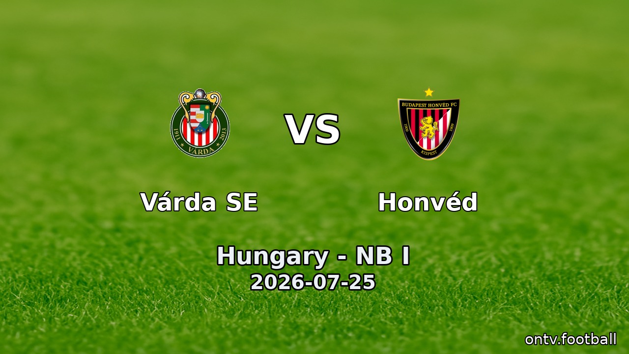 Várda SE vs Honvéd