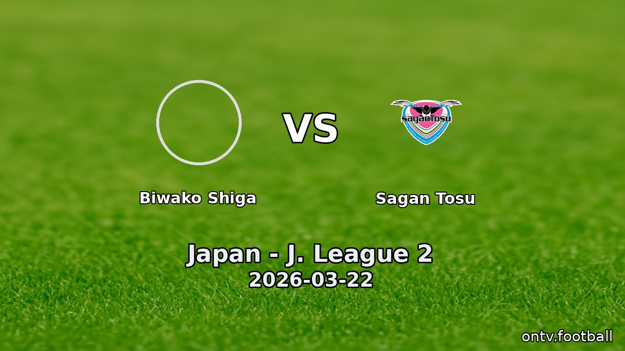 Biwako Shiga vs Sagan Tosu