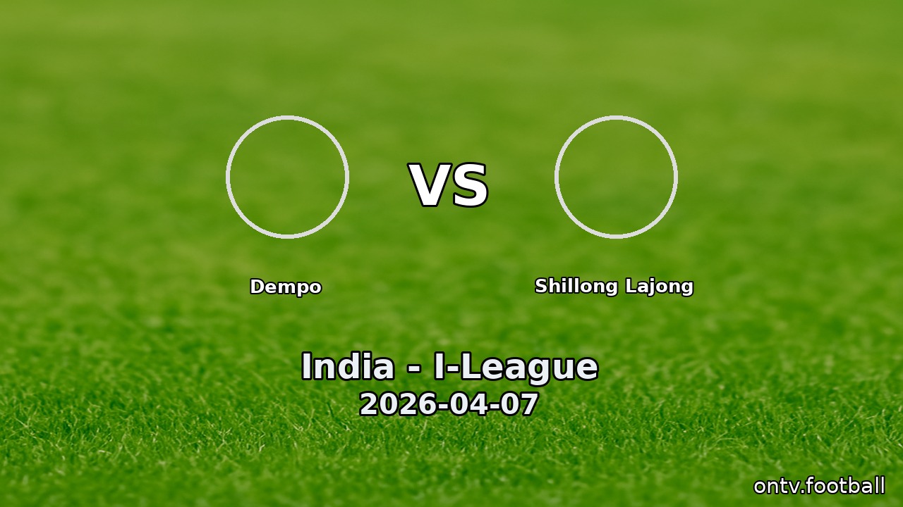 Dempo vs Shillong Lajong