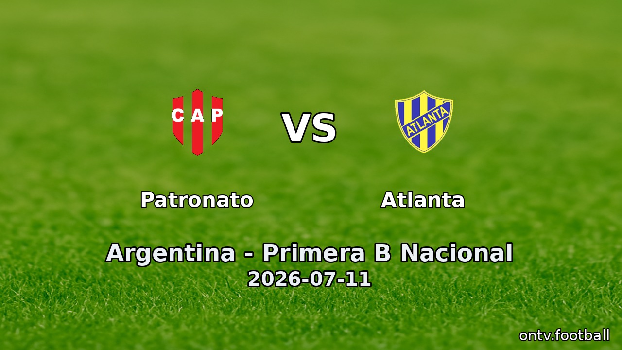 Patronato vs Atlanta