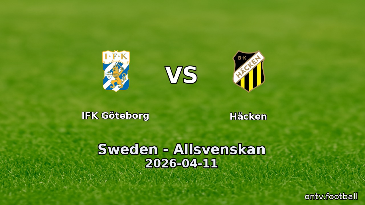 IFK Göteborg vs Häcken