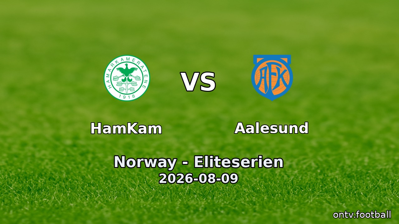 HamKam vs Aalesund