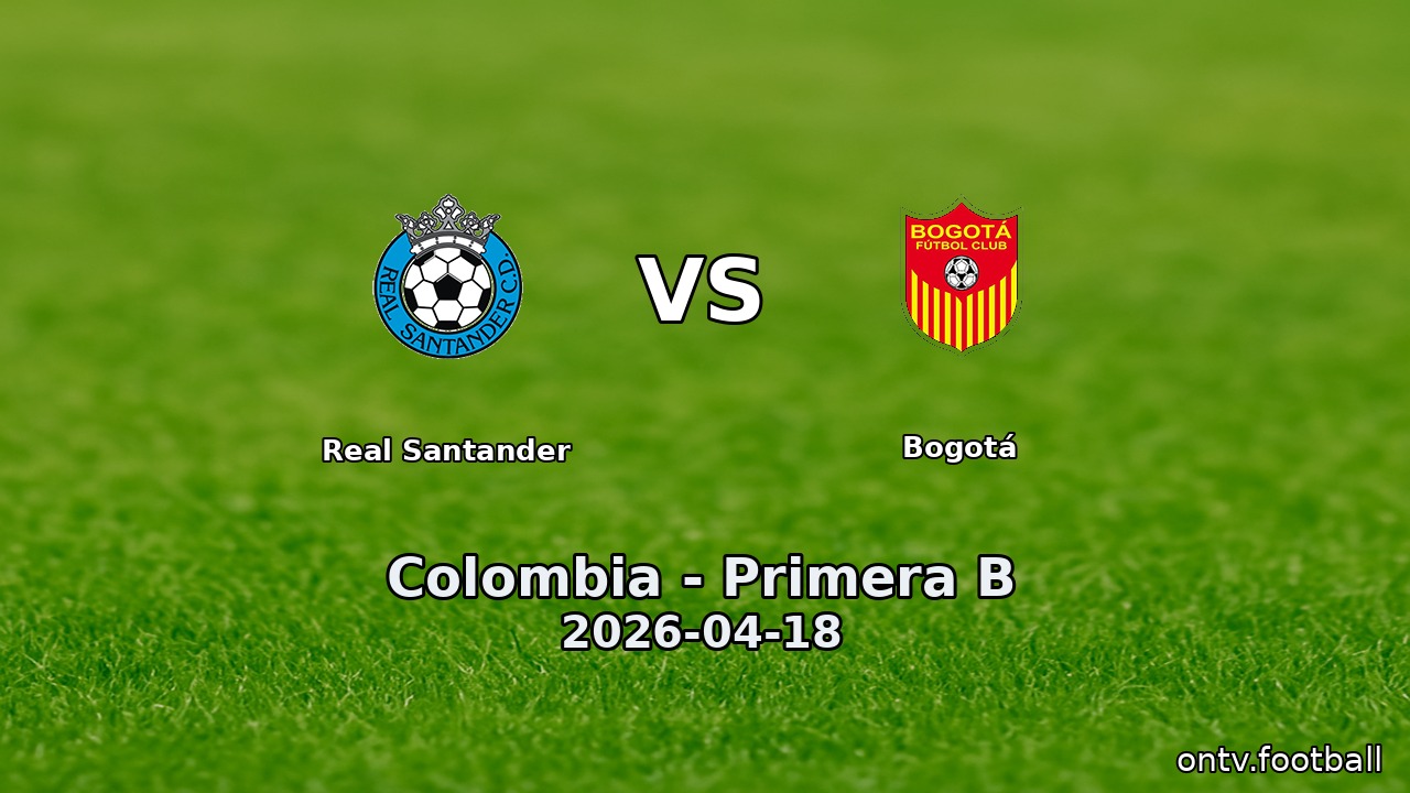 Real Santander vs Bogotá