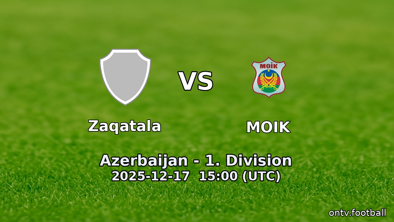 Zaqatala vs MOIK