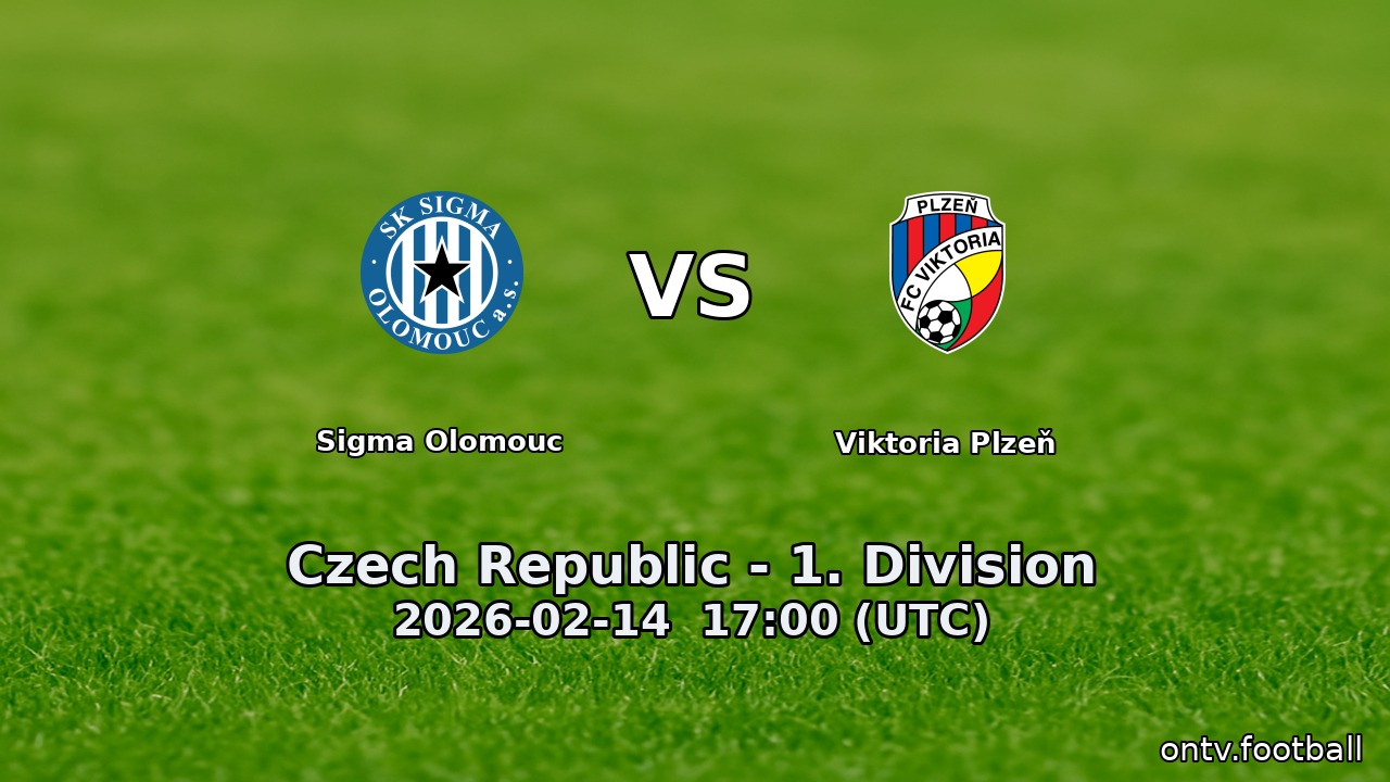 Sigma Olomouc vs Viktoria Plzeň