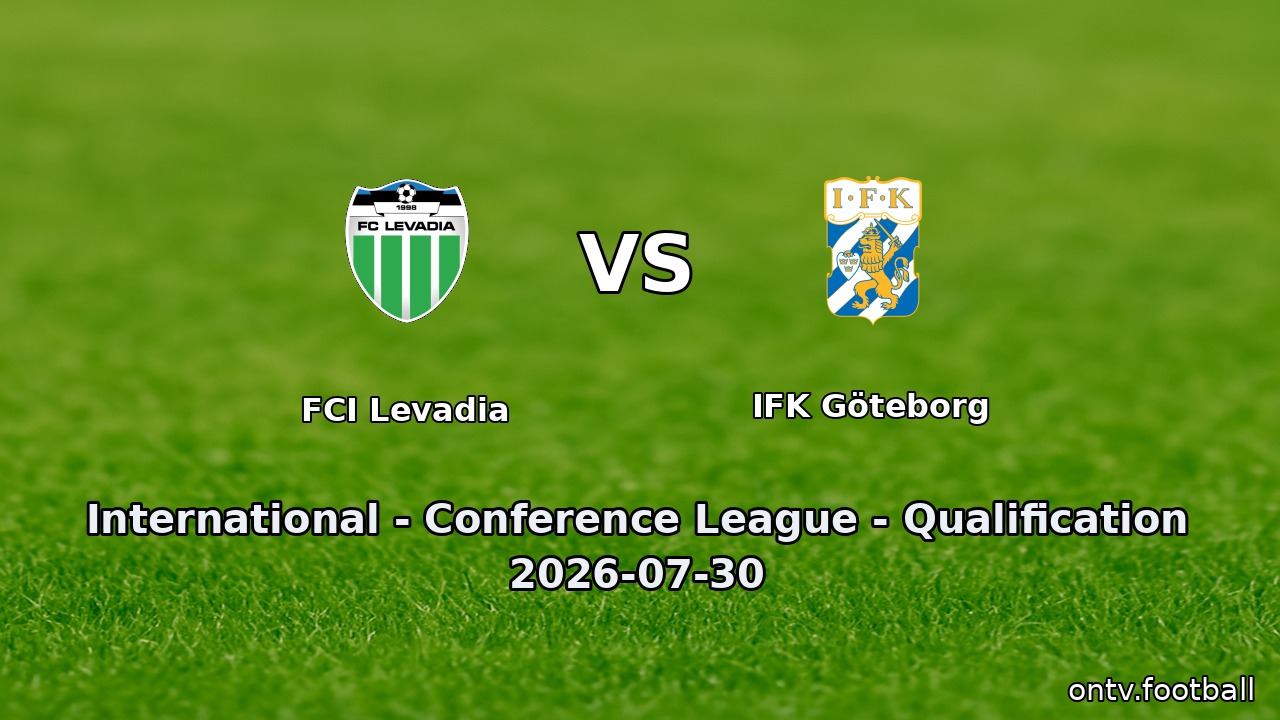 FCI Levadia vs IFK Göteborg