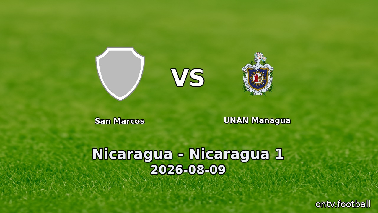 San Marcos vs UNAN Managua
