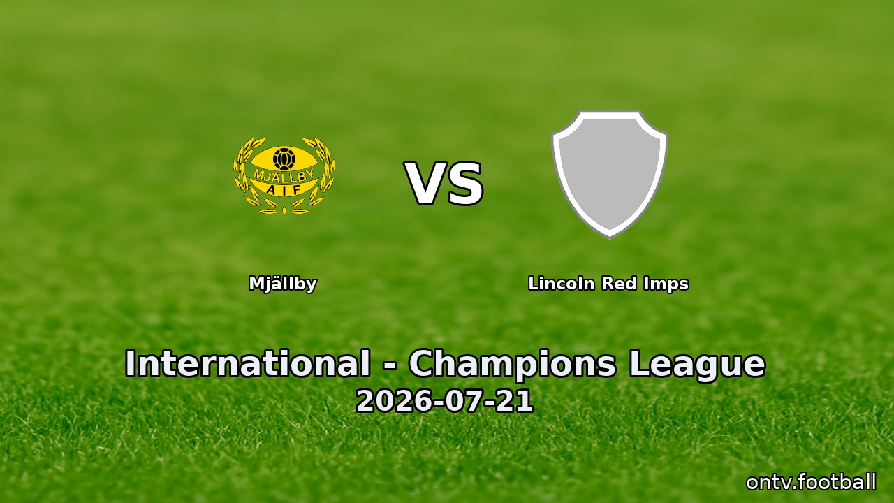 Mjällby vs Lincoln Red Imps