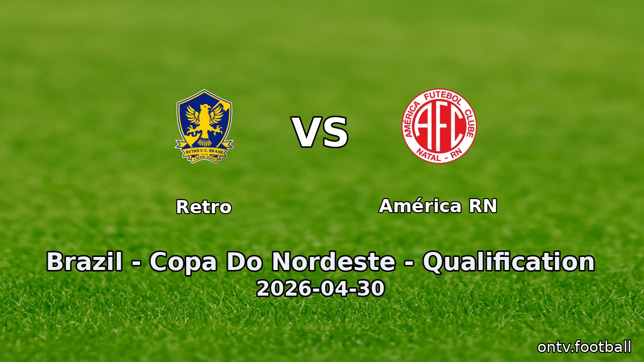 Retro vs América RN
