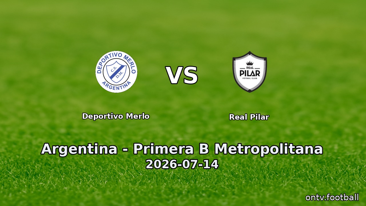Deportivo Merlo vs Real Pilar
