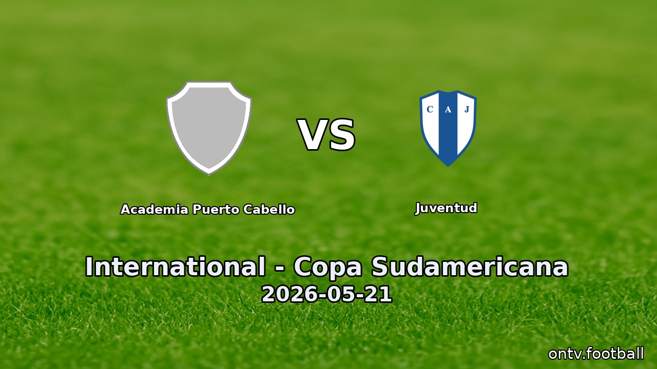 Academia Puerto Cabello vs Juventud