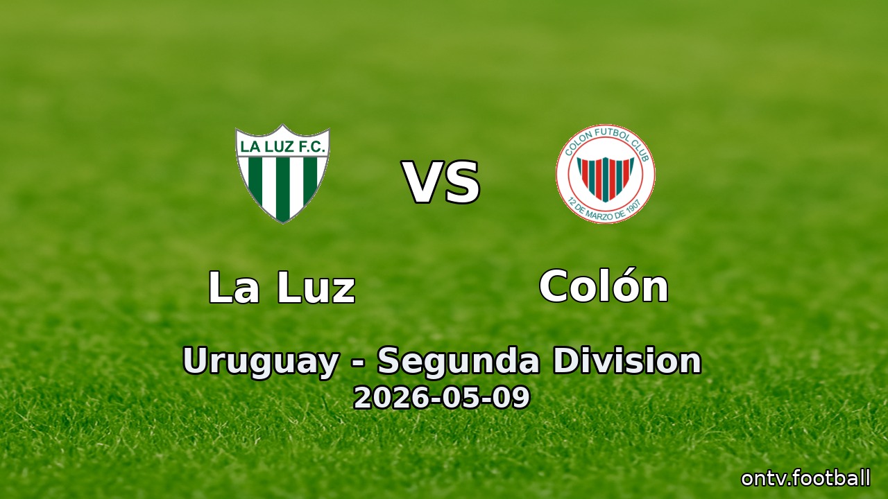 La Luz vs Colón