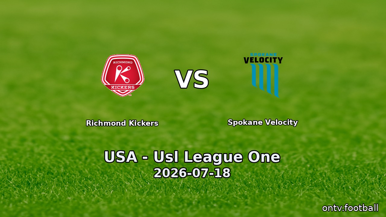 Richmond Kickers vs Spokane Velocity
