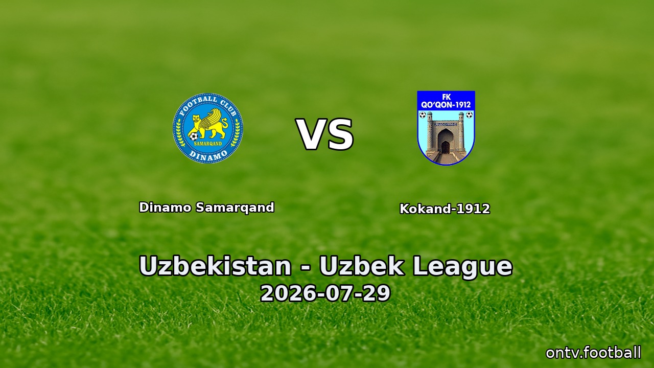Dinamo Samarqand vs Kokand-1912