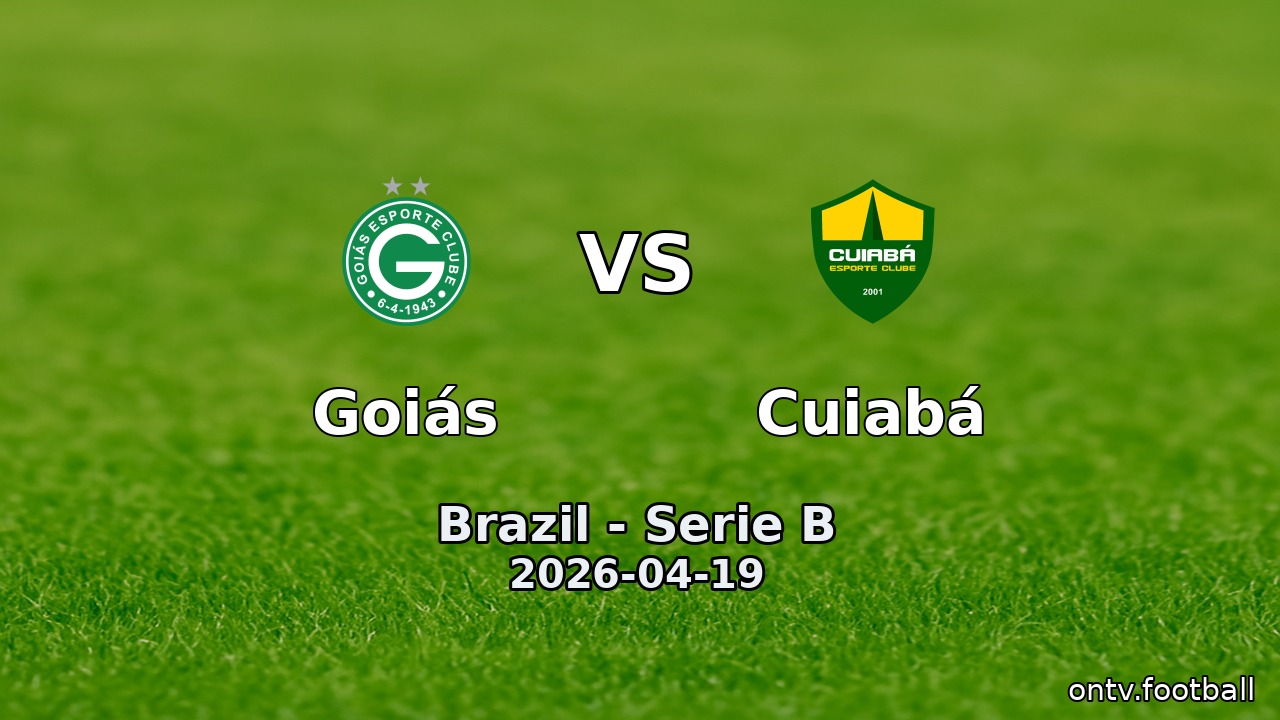 Goiás vs Cuiabá