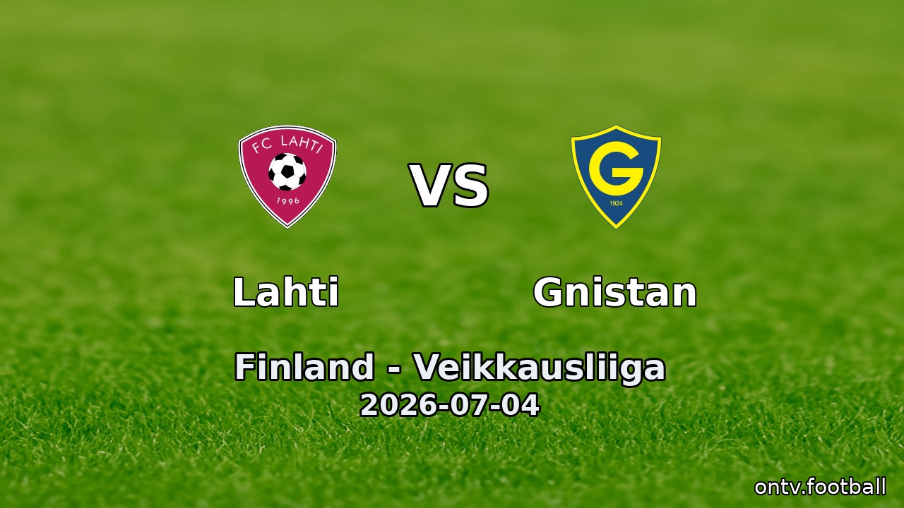 Lahti vs Gnistan