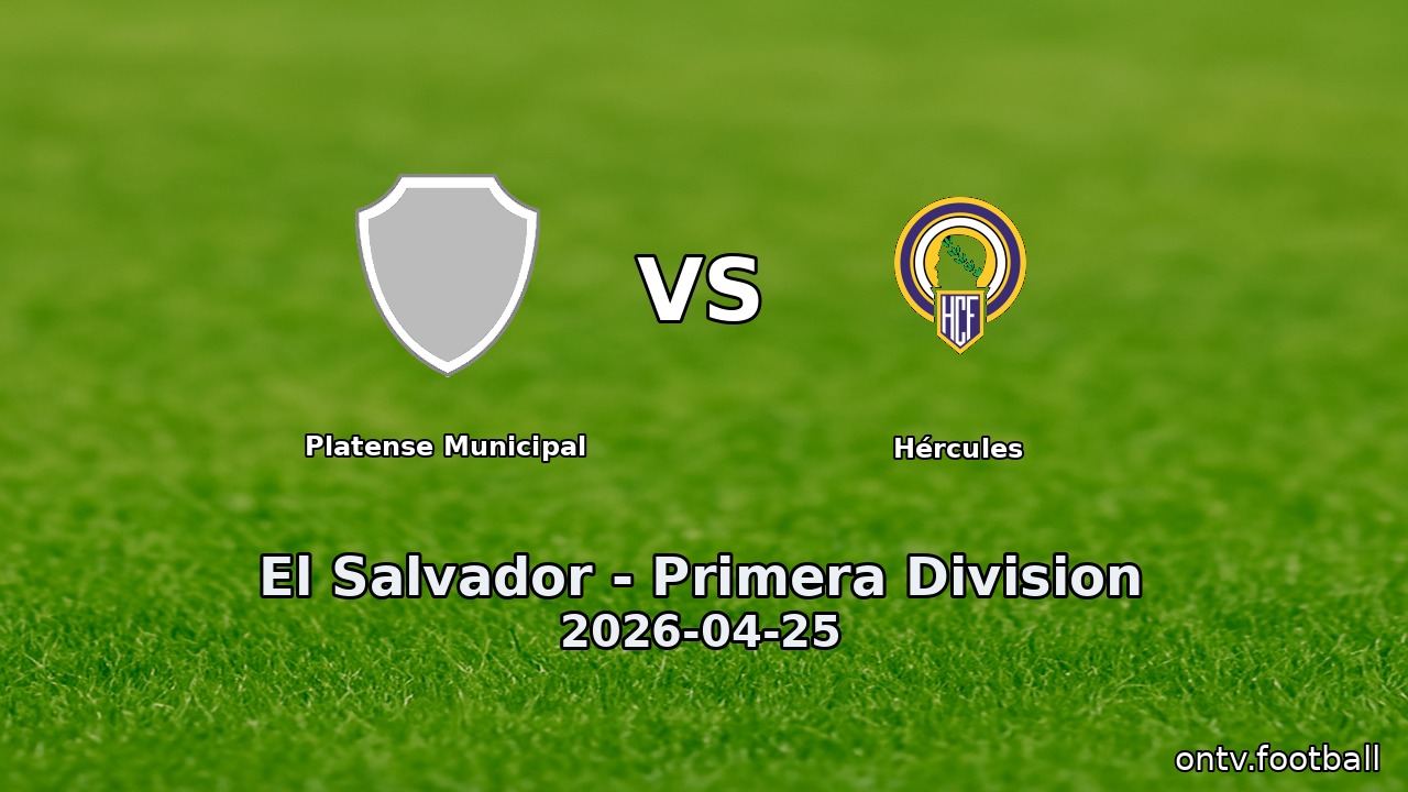 Platense Municipal vs Hércules