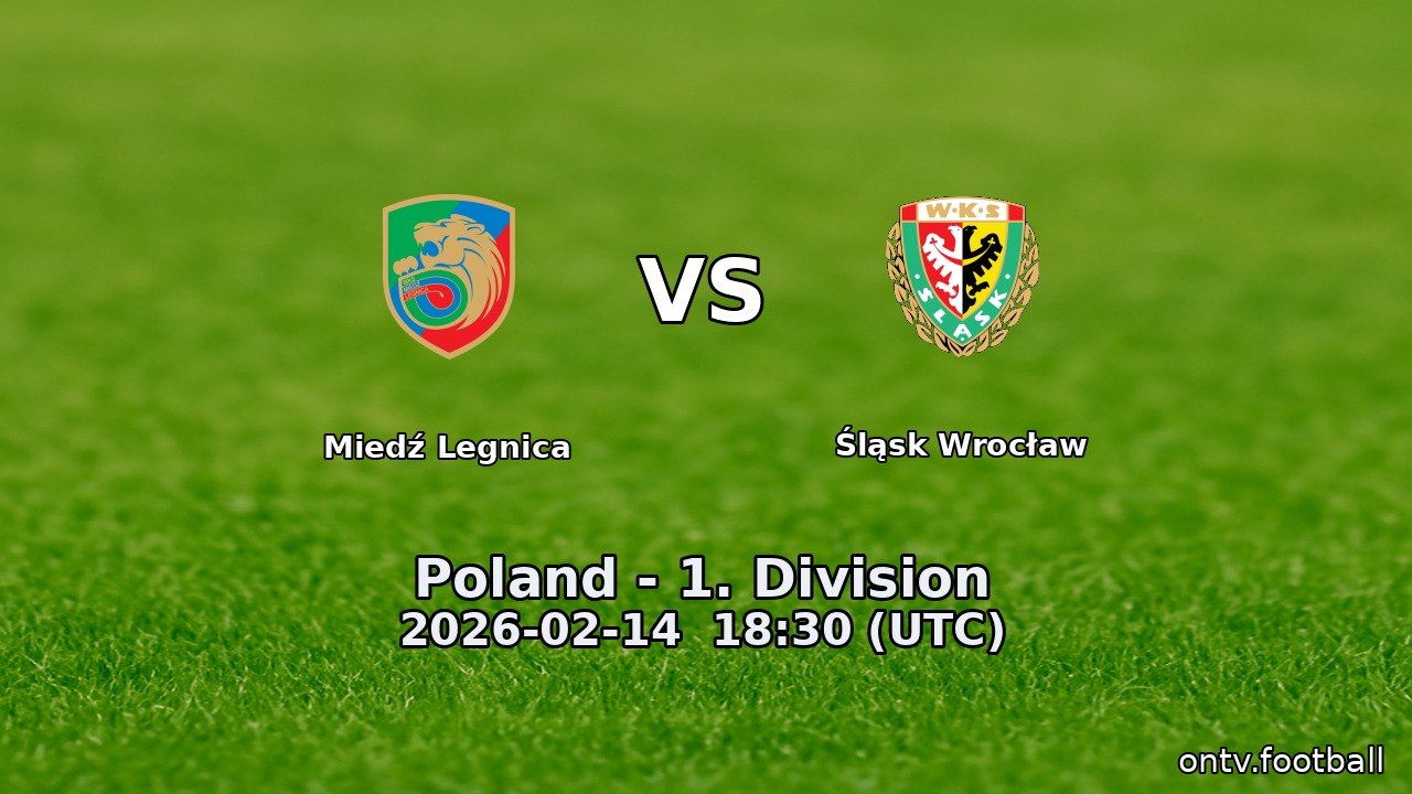 Miedź Legnica vs Śląsk Wrocław