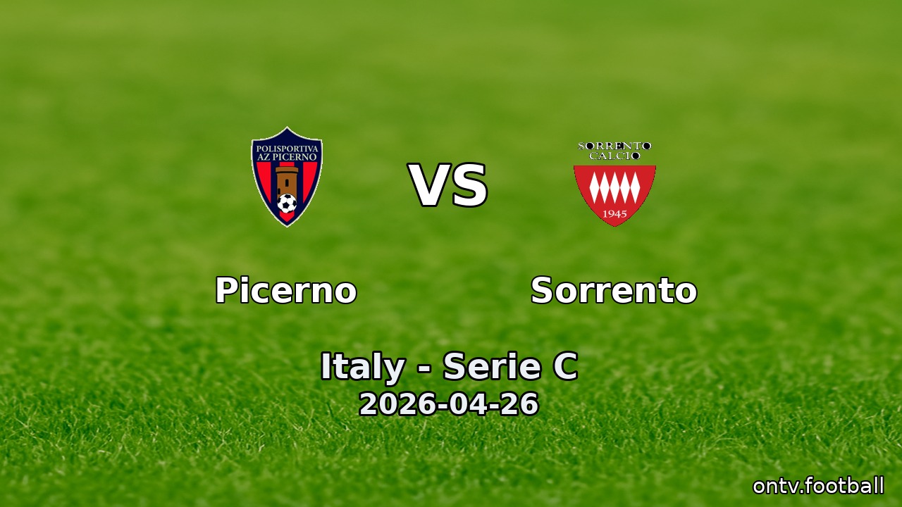 Picerno vs Sorrento