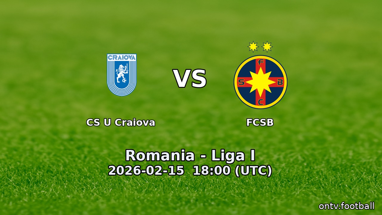 CS U Craiova vs FCSB