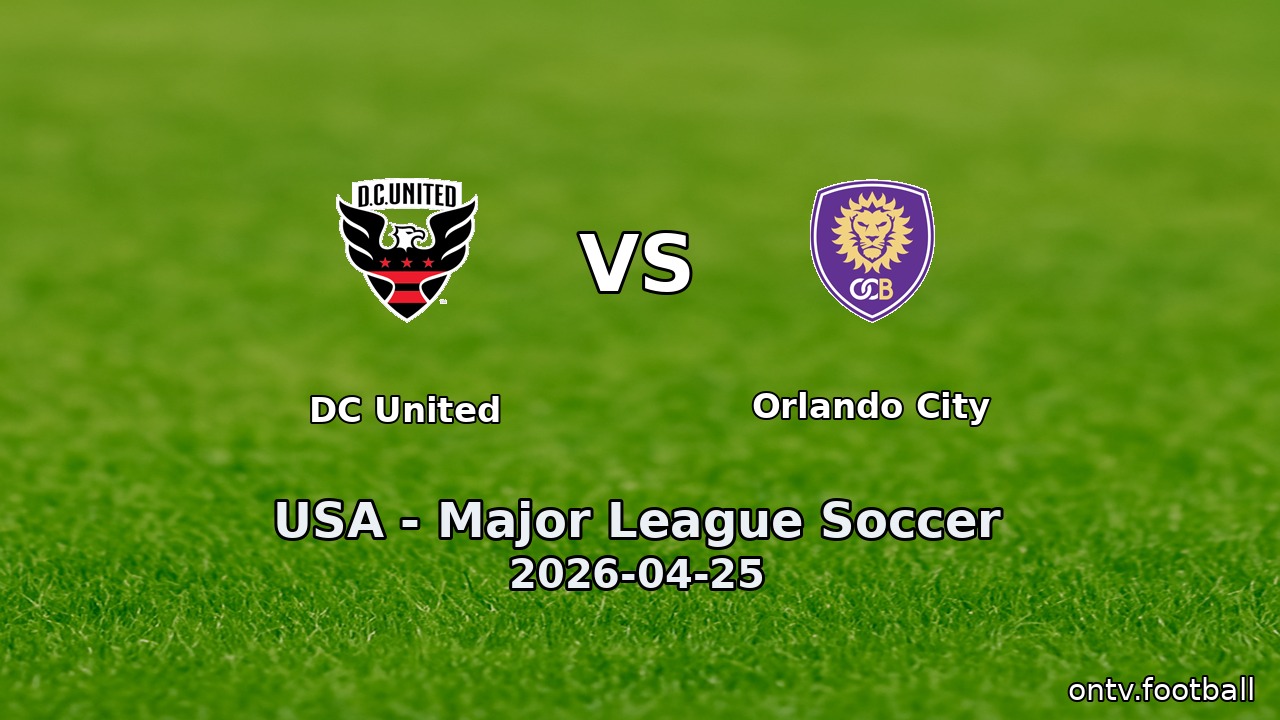 DC United vs Orlando City