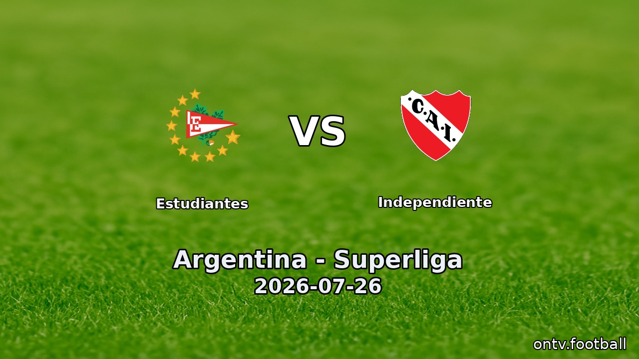 Estudiantes vs Independiente