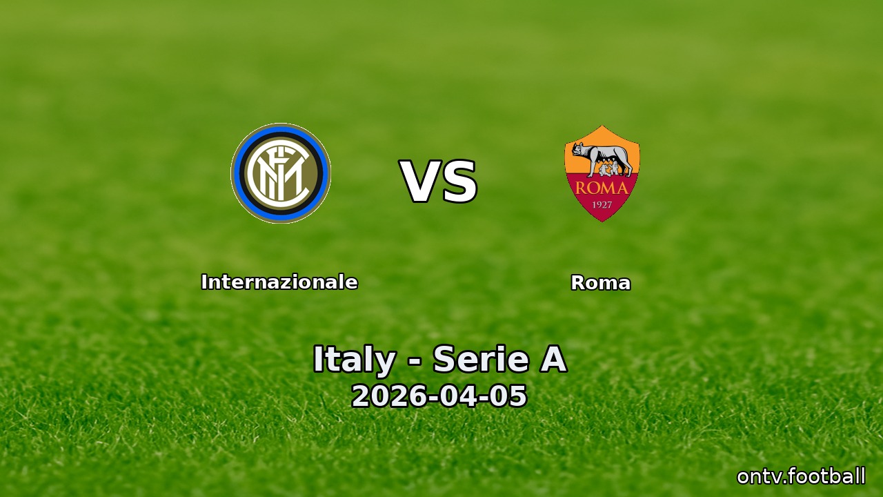 Internazionale vs Roma