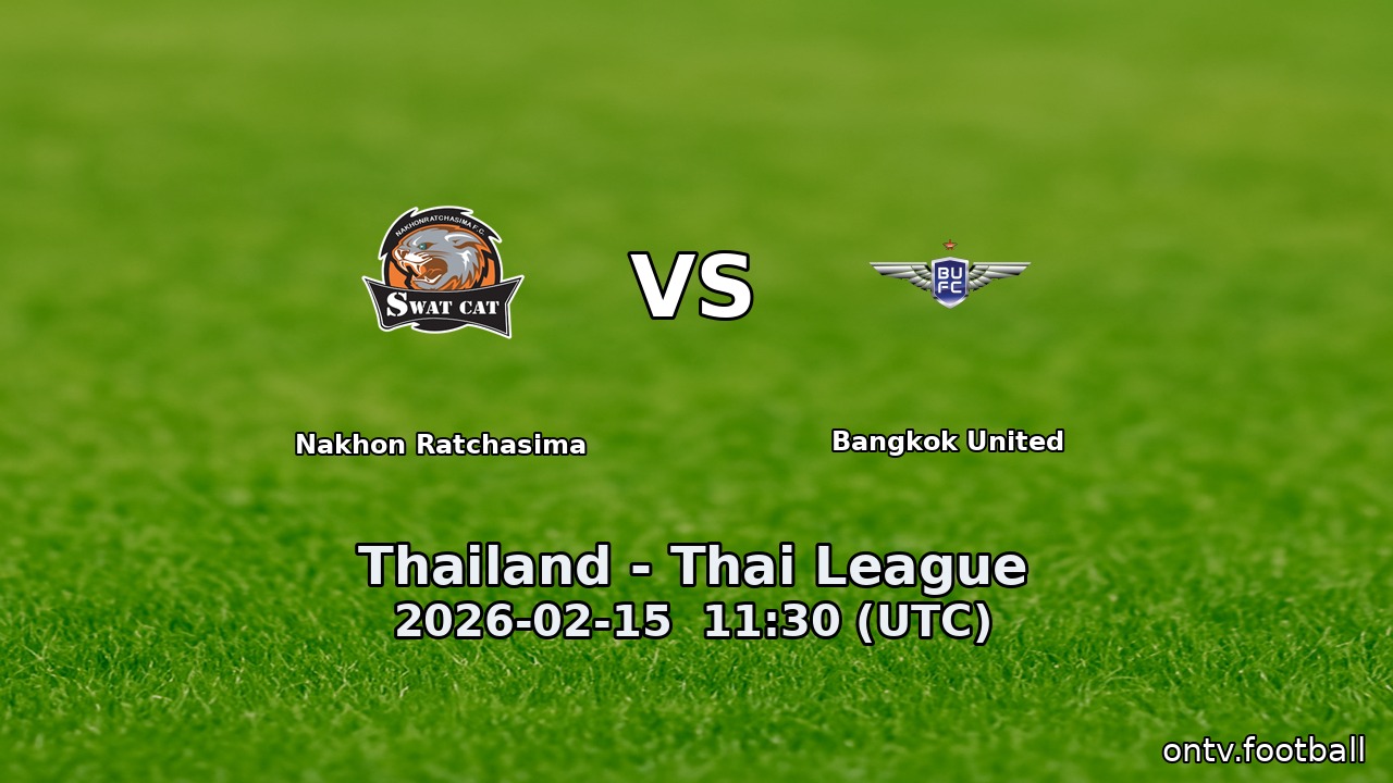 Nakhon Ratchasima vs Bangkok United