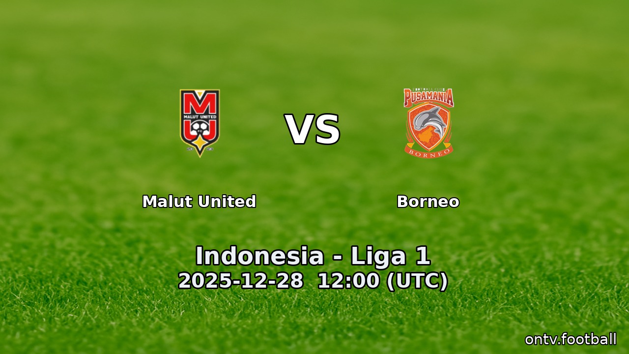 Malut United vs Borneo